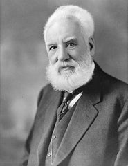 picture of Alexander Bell the creator of twisted pair cable