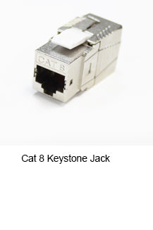 CAT8 Keystone Jack