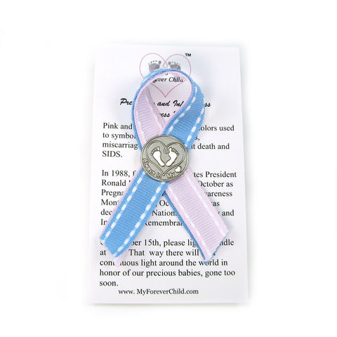 Pregnancy and Infant Loss Awareness Ribbon Pin