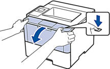 Open printer cover