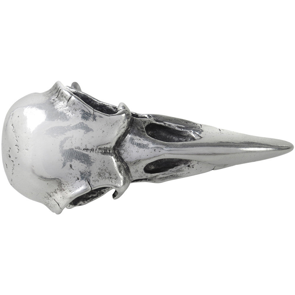 Alchemy of England Rabeschadel Belt Buckle Raven Bird Skull Goth