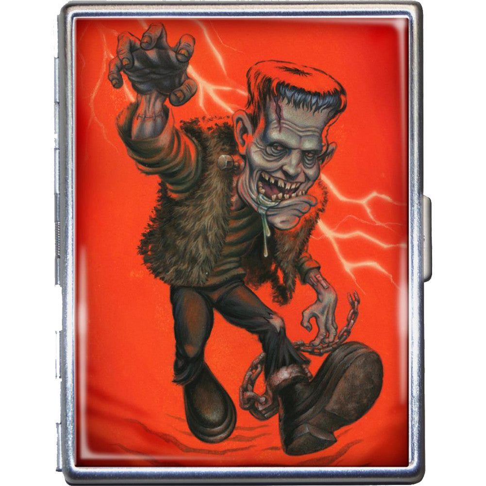 Retro-a-go-go! P'gosh Rampage Frankie Cigarette Case Frakenstein Monster Horror