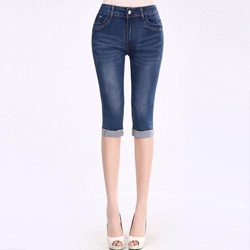 ladies cropped summer trousers