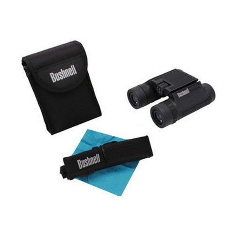 Bushnell H2O Series Binoculars 10x25 Black Porro BAK-4 Twist Eye cups, Clam Pack