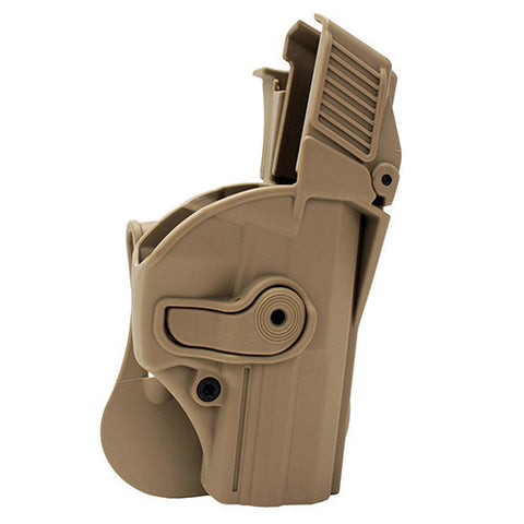 SigTac Retention Roto Paddle Holster USP Compact 9/40, Level 3, Tan