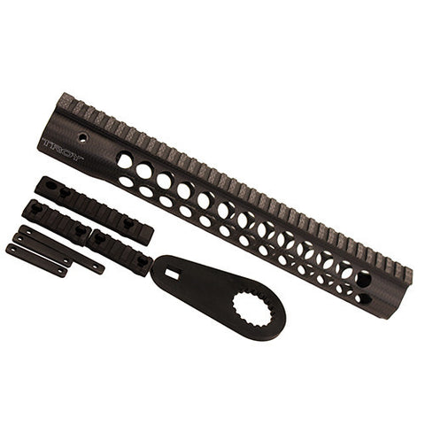 Troy Industries Alpha Revo Rail, .308 DPMS HP 13", Carbon Fiber Black
