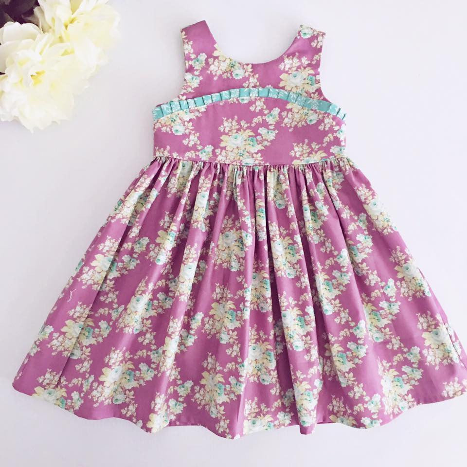 Tea Party Dress by Ellie's Handmade