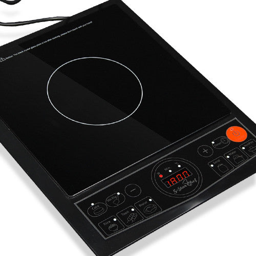 5 Star Chef Induction Cooktop Portable Single Barware Central