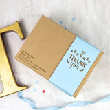 'Thank you' Personalised Gift Box
