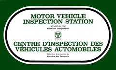 Certified Motof Vehicle Inspection Station