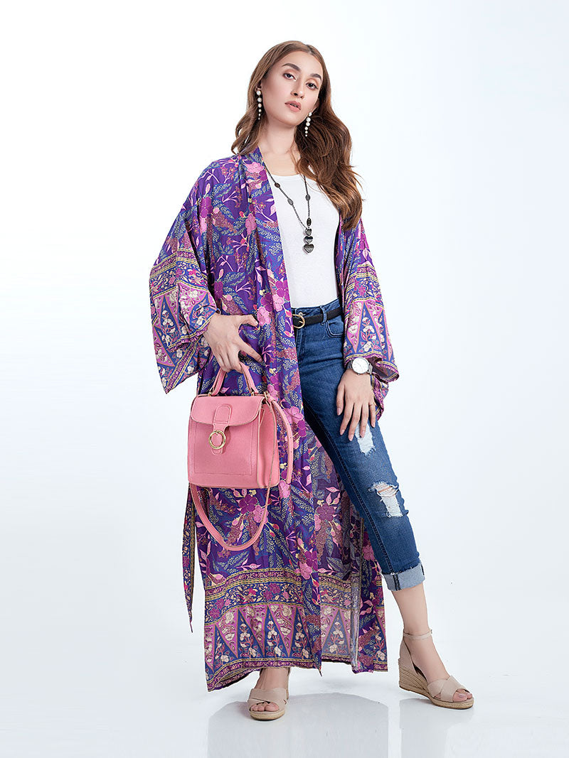 Capital Letters Gown Kimono Robe