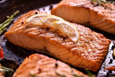 Firepit Grill Salmon