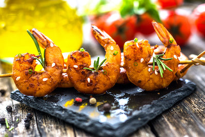 Grilled Shrimp for Table Grill