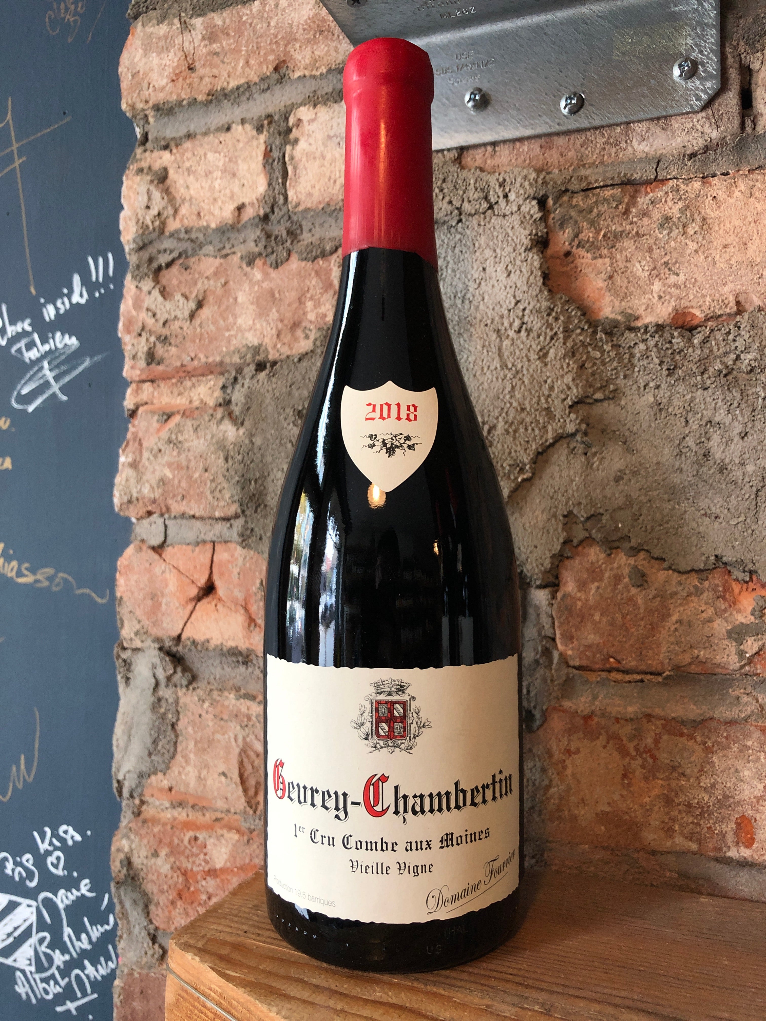 Domaine Fourrier Gevrey Chambertin 1er Cru Combe Aux Moines 2018