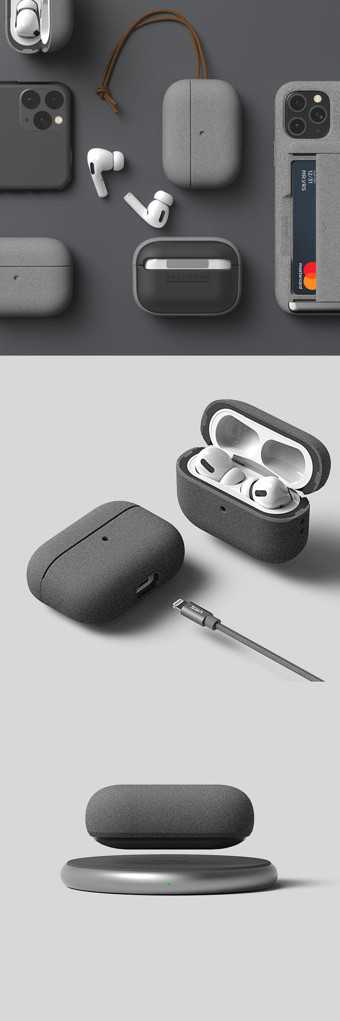 Best Minimalist Apple AirPods Pro Wireless earbuds Accessories and protective case by VRS Design
