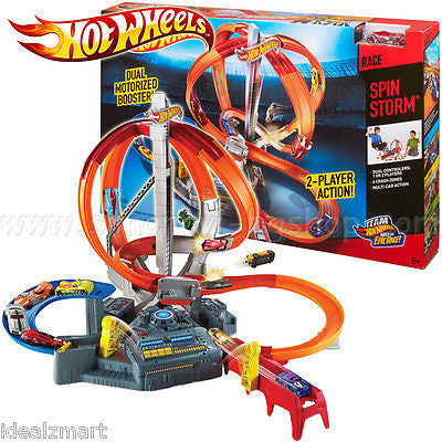 hot wheels spin storm playset