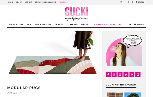 Gucki blog features my friend paco homewares