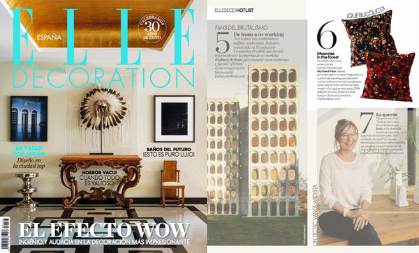 My Friend Paco Velvet Deluxe cushions at ELLE Decoration Spain