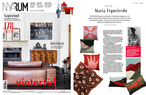 interview with My friend paco's founder and creative director Maria Figueiredo at NYA RUM swedish magazine