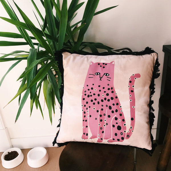 fat cat pillow design for home decor