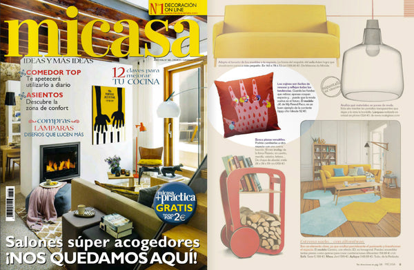 my friend paco printed designer cushion at spanish interior design magazine micasa
