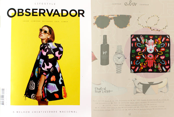my friend paco LUK scarf at Observador lifestyle magazine