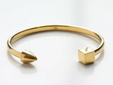 Modern Cuff in Silver, Gold, & Rose Gold