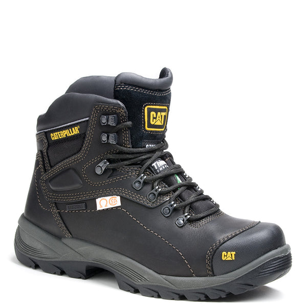 caterpillar steel toe waterproof work boots