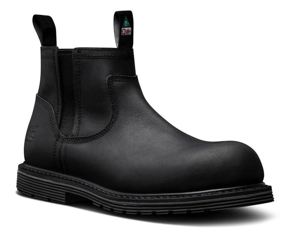 men slip on boot