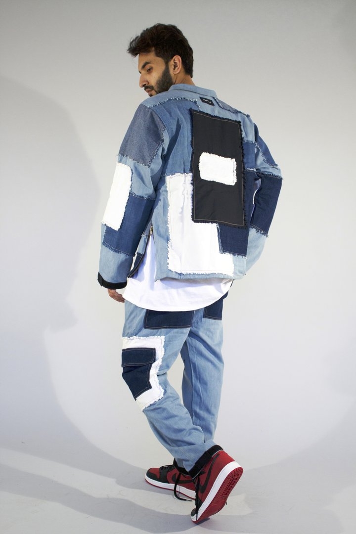 Reconstructed Denim Jacket (Unisex)