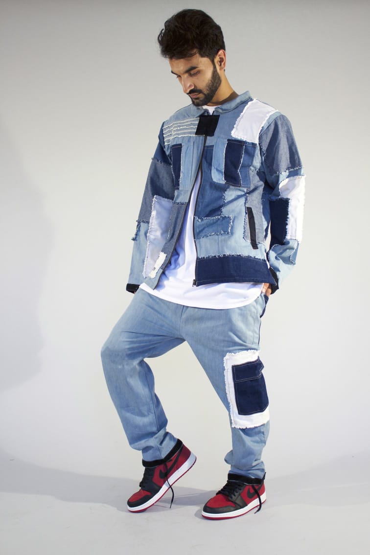 Reconstructed Denim Jacket (Unisex)