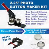 Photo Button Maker Kit