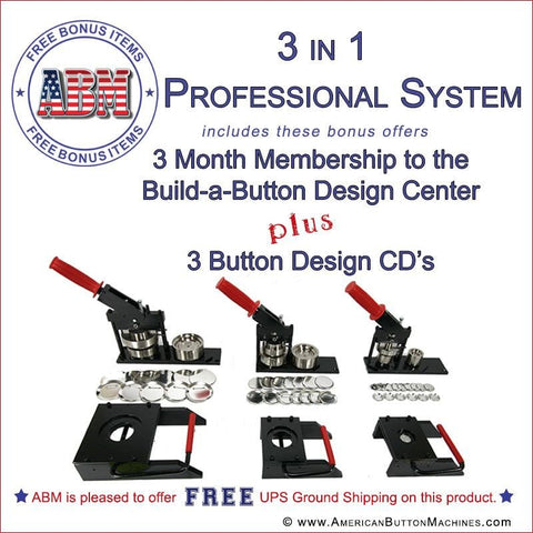 professional button maker kit