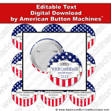 Editable Campaign Button Design