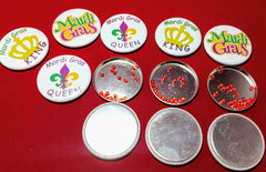 Mardi Gras Shaker Buttons