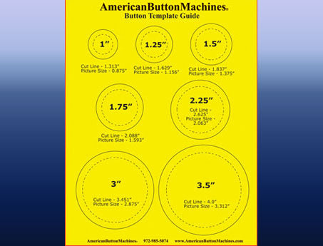 free button maker templates