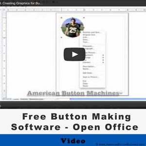 free open office templates for making buttons