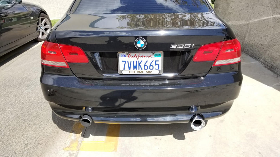 BMS BMW E Chassis E9X 335 Billet Exhaust Tips (Pair) - ML Performance