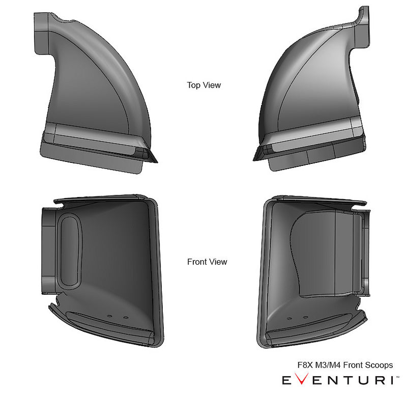 Eventuri BMW F80 M3 & F82 F83 M4 Carbon Performance Intake - ML Performance UK