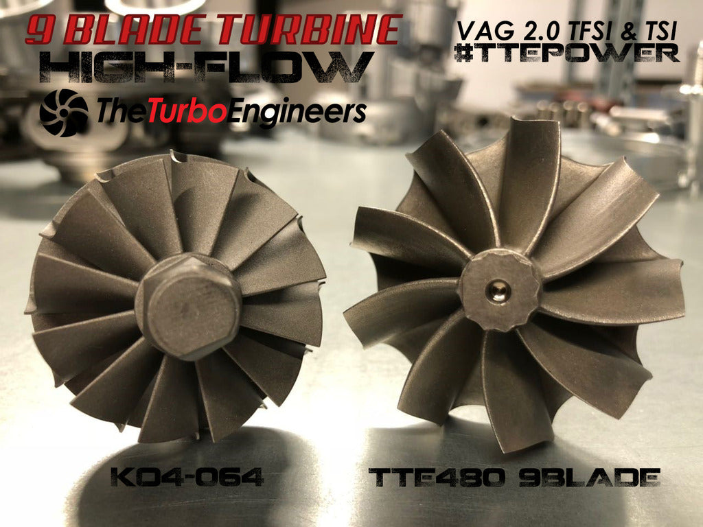 TTE VW 2.0T TSI Turbocharger Upgrade TTE480 EA888 Gen1 (Golf GTI Leon FR Scirocoo)
