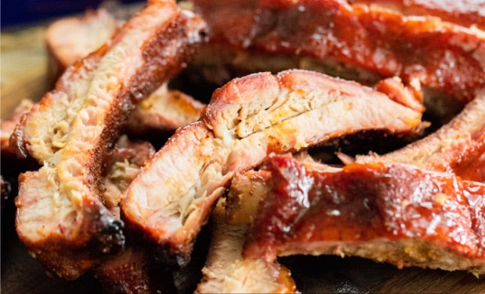 Maple Bourbon Smoked Ribs Recipe