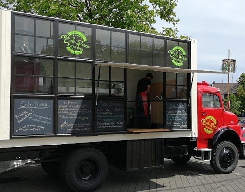 Commercial Pizza Oven Food Truck