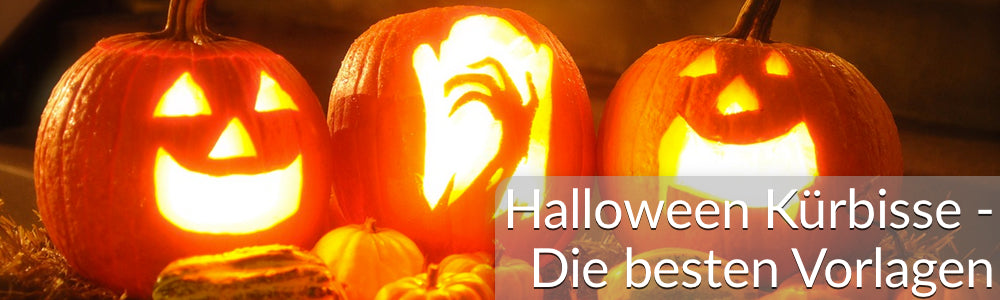 Vorlagen für Halloween Kürbisse finden