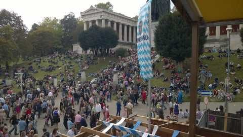 Bavaria Treppe am Oktoberfest