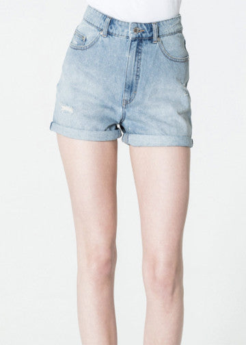 cheap monday denim donna fans shorts 