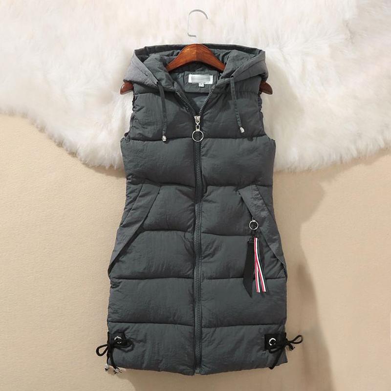 plus size puffer vest with hood