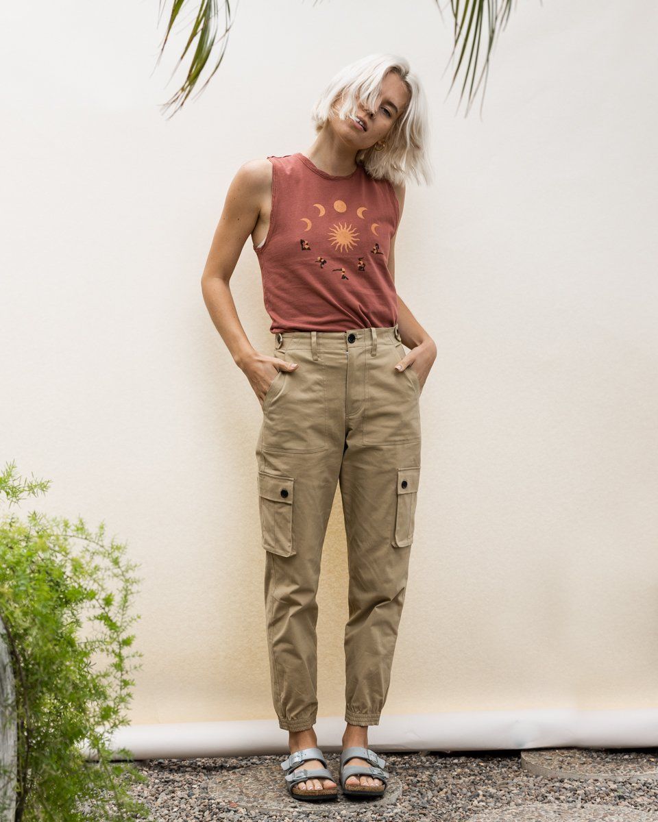 Isabel 2.0 Hiker Pants | Tan - dermovitalia