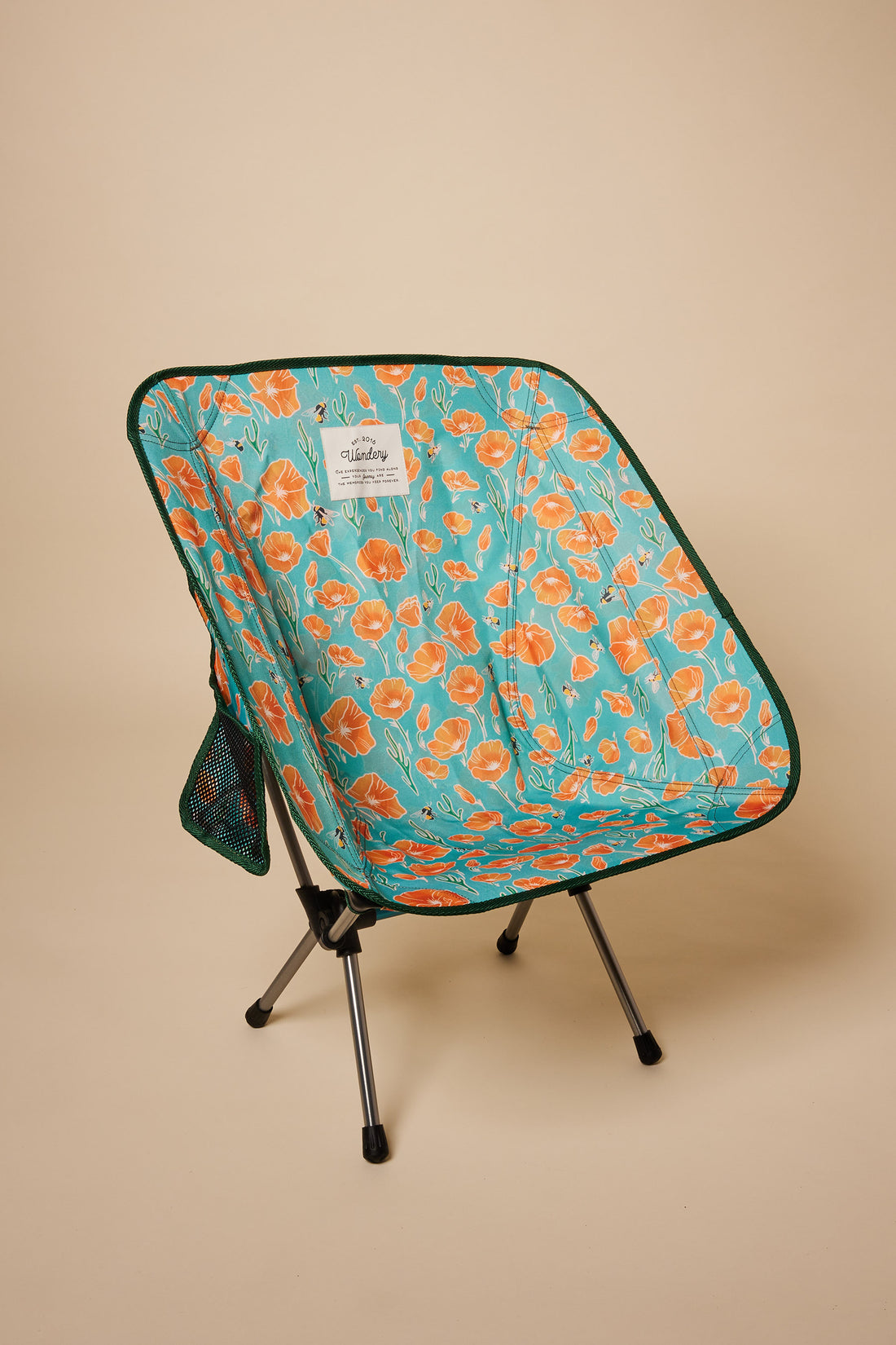 Golden Poppy Camp Chair - dermovitalia