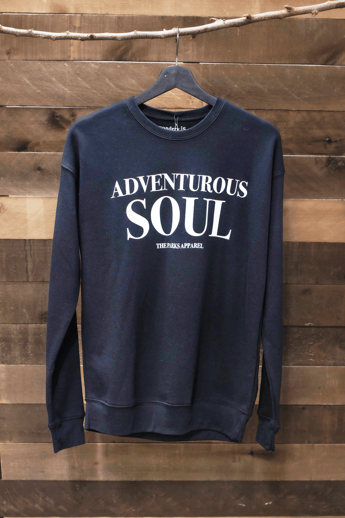 Adventurous Soul Crewneck | Black (Oops) - dermovitalia