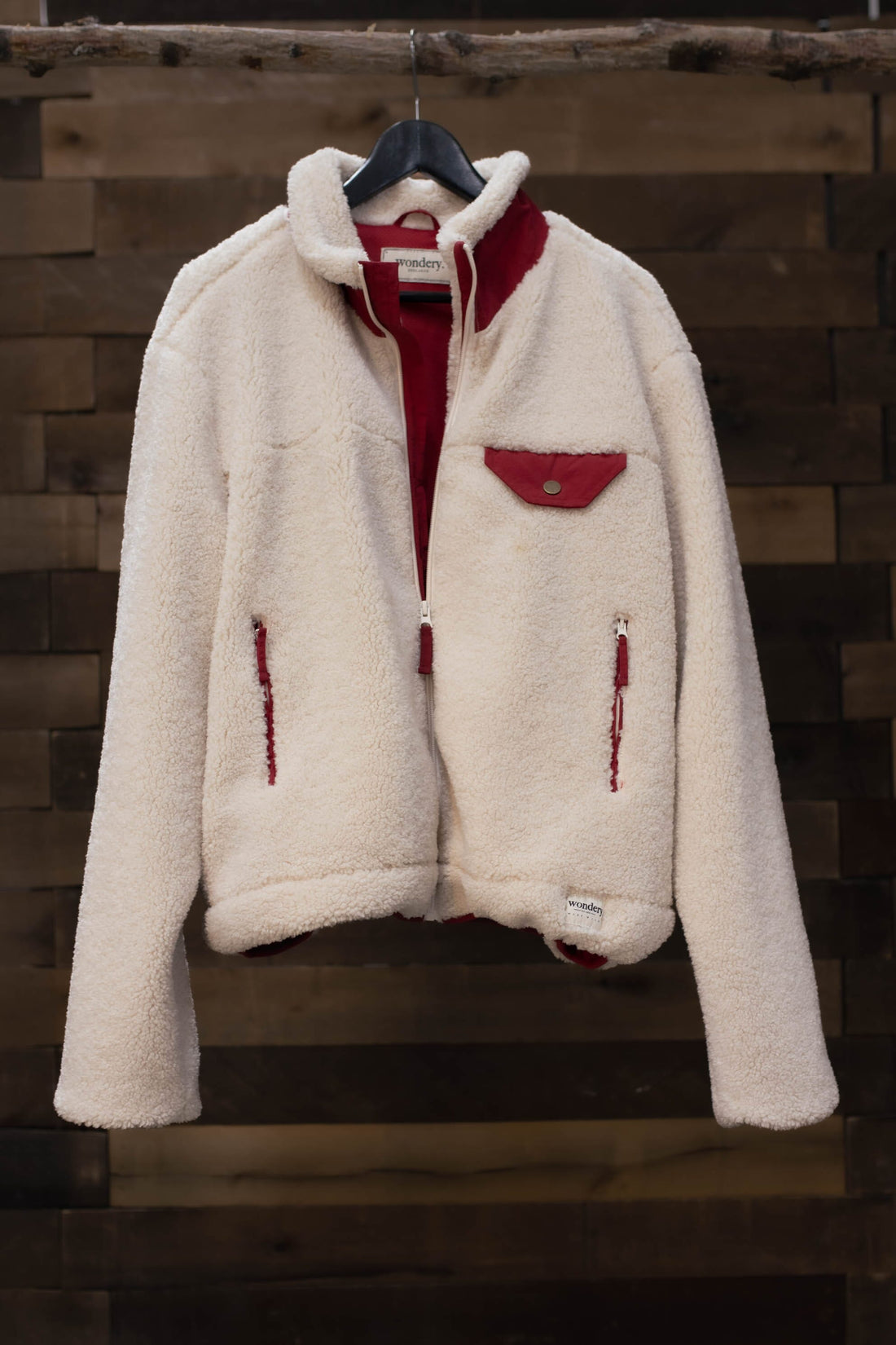 Kelley Fleece Jacket | Oat Cherry (Oops) - dermovitalia